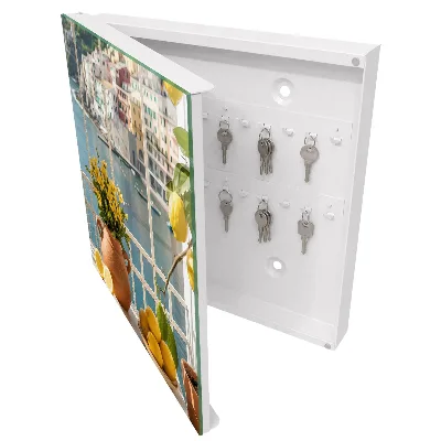 Holiday scenery Wall mounted key box