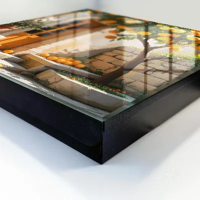Orange garden Key cabinet
