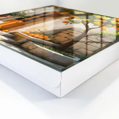 Orange garden Key cabinet