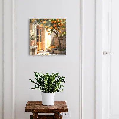 Orange garden Key cabinet