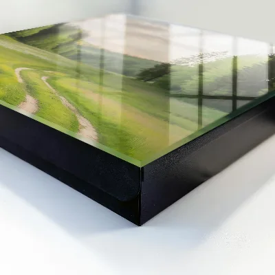 Idyllic landscape Key box for wall