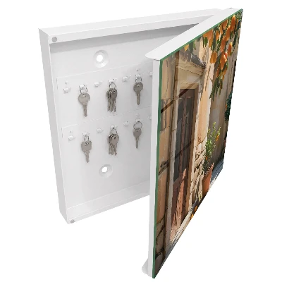Orange retreat Key box for wall