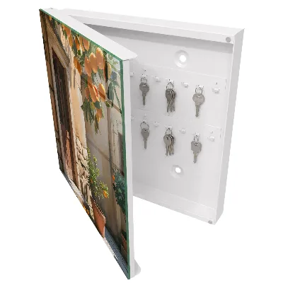 Orange retreat Key box for wall