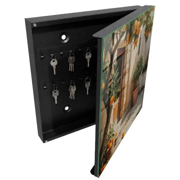 Orange garden Wall mounted key box