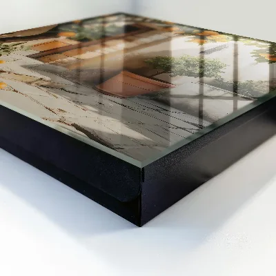 Orange garden Wall mounted key box