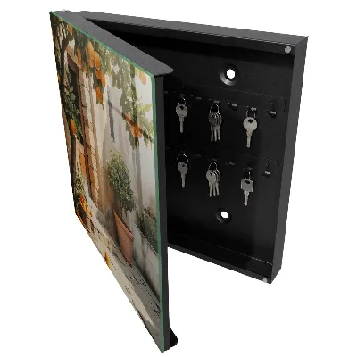 Orange garden Wall mounted key box