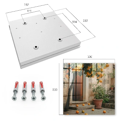 Key cabinet warm patio style
