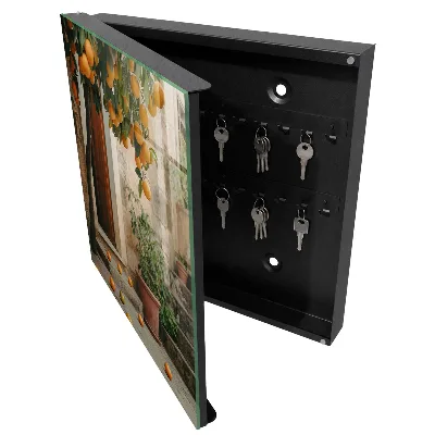 Warm patio Key cabinet