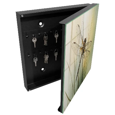 Dragonfly nature Key box for wall