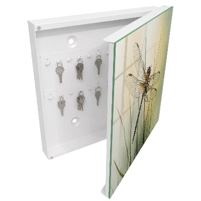 Dragonfly nature Key box for wall