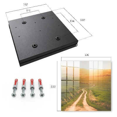 Picturesque landscape Key cabinet