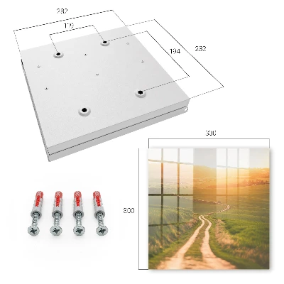 Picturesque landscape Key cabinet