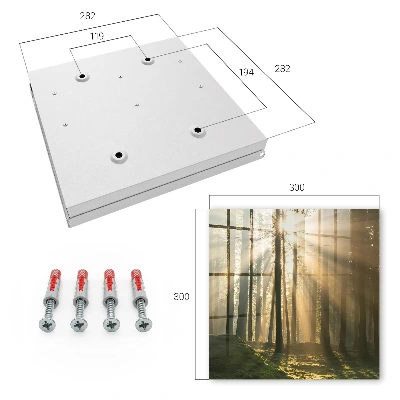 Forest light Wall mounted key box