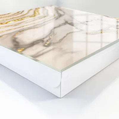 Key cabinet with marble veins