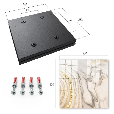 Marble veins Key cabinet