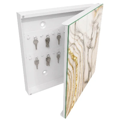 Marble veins Key cabinet