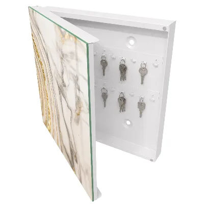 Marble veins Key cabinet