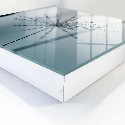 Dandelion and water drops Key cabinet