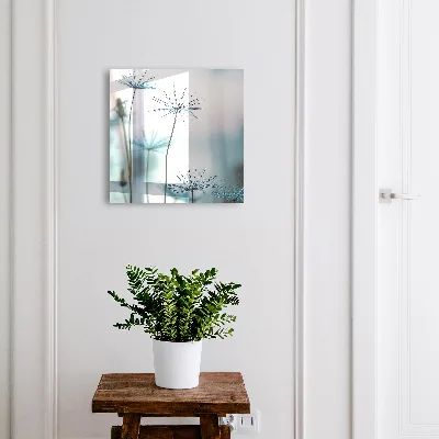 Dandelions and dew Key box for wall
