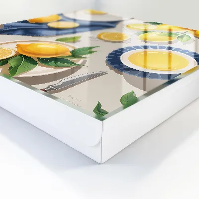 Lemon table Key cabinet