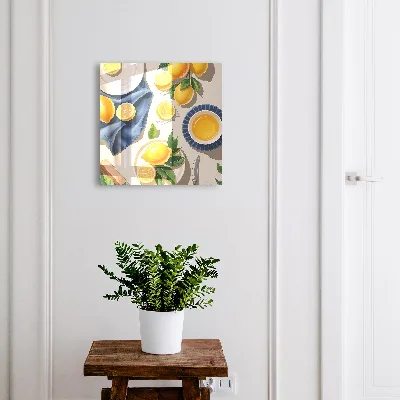Lemon table Key cabinet