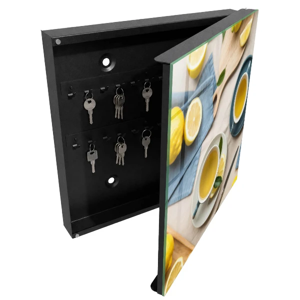 Lemon morning Key box for wall