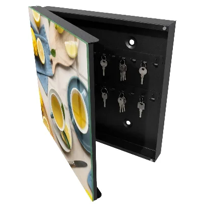 Lemon morning Key box for wall