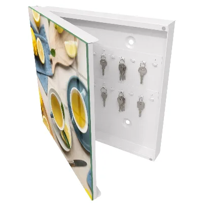 Lemon morning Key box for wall