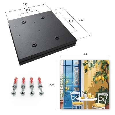 Summer garden Wall mounted key box
