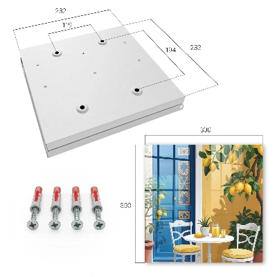Summer garden Wall mounted key box