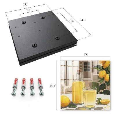 Lemon feast Key cabinet