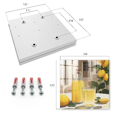 Lemon feast Key cabinet