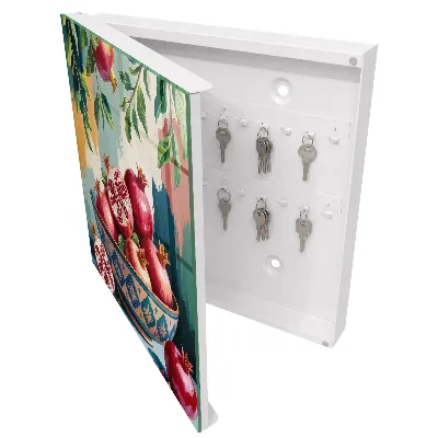 Fruit motif Key box for wall