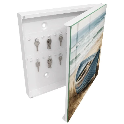 Beach boat Key box for wall
