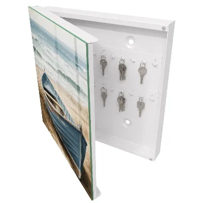 Beach boat Key box for wall