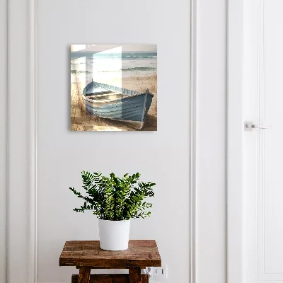 Beach boat Key box for wall