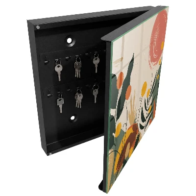 Colorful energy Wall mounted key box