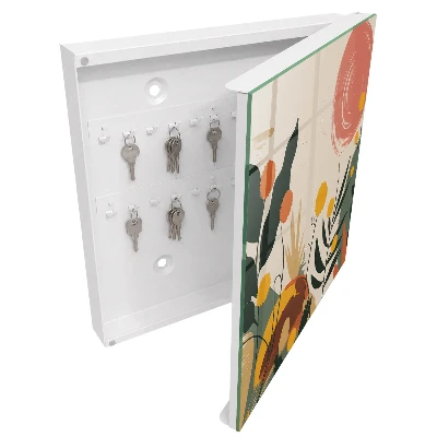 Colorful energy Wall mounted key box