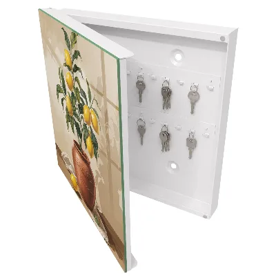 Lemon tree key box wall mounted