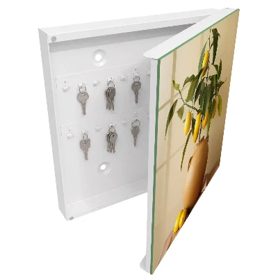 Lemons in a pitcher Wall mounted key box