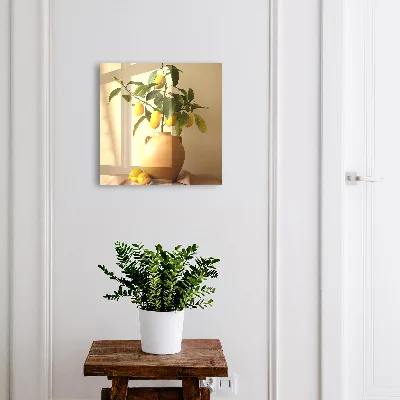 Lemons in a pitcher Wall mounted key box