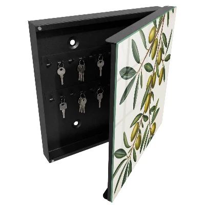 Olives on a branch Key cabinet