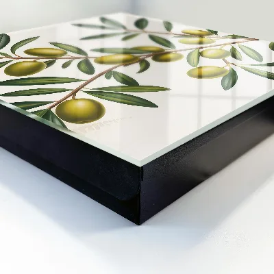 Olives on a branch Key cabinet