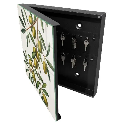 Olives on a branch Key cabinet