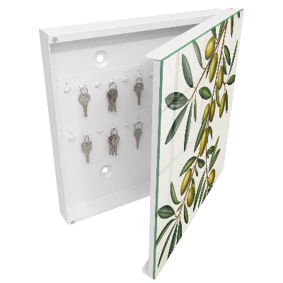 Olives on a branch Key cabinet