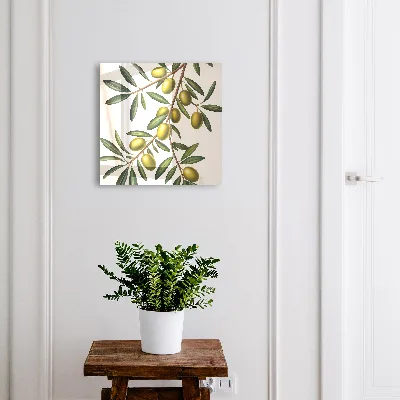 Olives on a branch Key cabinet