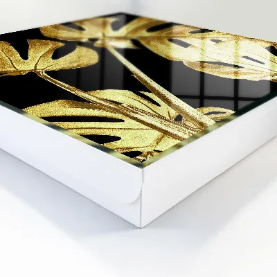 Monstera leaves Wall mounted key box