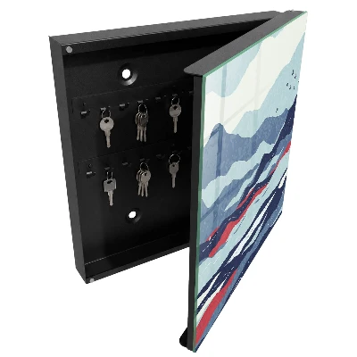 Blue waves Wall mounted key box