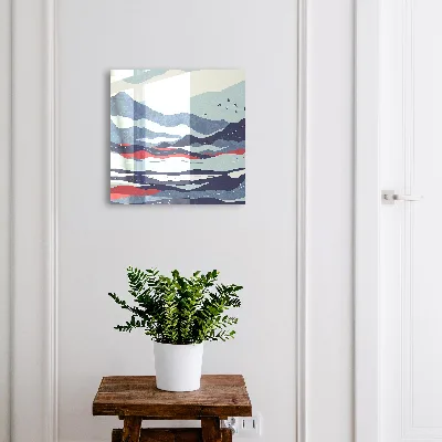 Blue waves Wall mounted key box