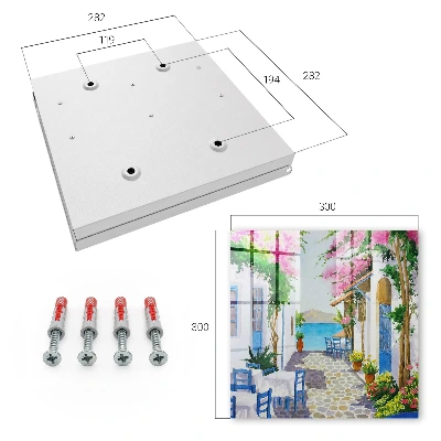 Mediterranean beauty Key cabinet
